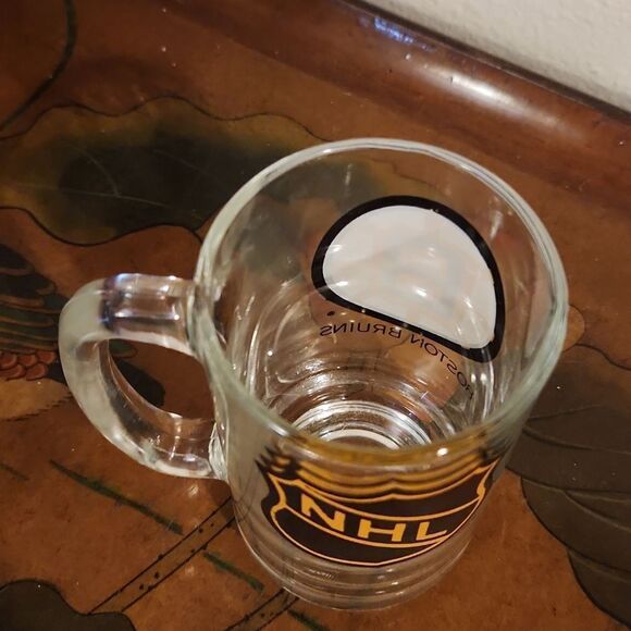 NHL Boston Bruins Glass Mug 12 oz. - Picture 3 of 4